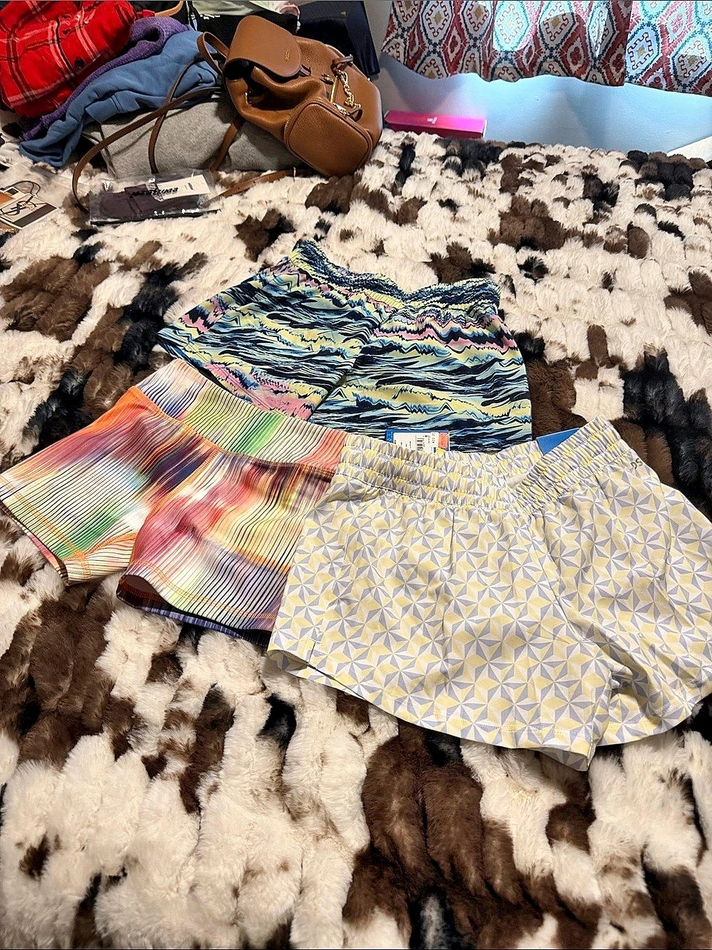 DSG Momentum Mid Rise Short Kids Printed Shorts 2 Medium 1 large